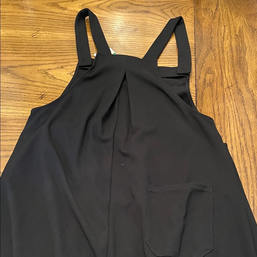 Halara Black Wide Leg Overalls, size medium, NWT - Picture 7 of 9